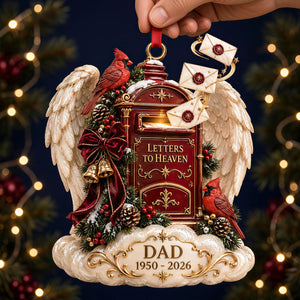 Heaven Christmas Ornament - Personalized Gifts For Christmas 04todt101026