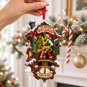 Cheeky Lovers Christmas Ornament - Personalized Gifts For Couple 04HATN240926