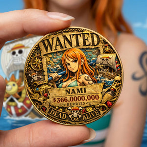 Adventures Characters Printed Metal Coin - Personalized Gifts 01toqn240326