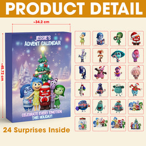 Christmas Advent Calendar Custom Shape Acrylic Blind Box - Personalized Gifts For Christmas 02pgta111125