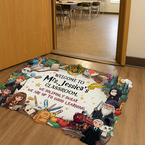 Teacher Doormat - Personalized Gifts For Teacher 02HULU300725