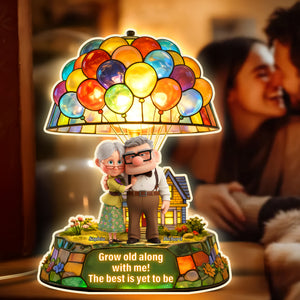 Grow Old Along With Me Acrylic Light Box - Personalized Gifts For Couple 04ohqn030226
