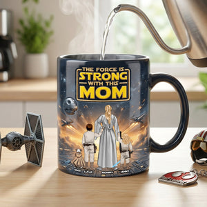 Strongest Warrior Mom And Kids Magic Mug - Personalized Gifts For Moms 03natn200426