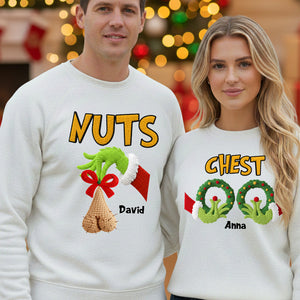 Personalized Funny Gifts For Couple Christmas Shirt 05natn271025