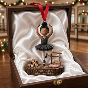 Ballet Girl Acrylic Ornament - Personalized Christmas Gifts For Ballet Lovers 03nalu100926