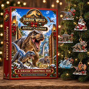 Roaring Creatures Christmas Advent Calendar Blind Box - Personalized Gifts 02tydh121026