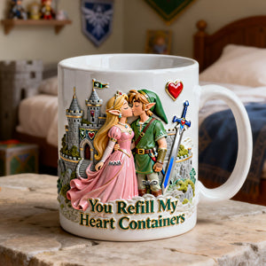 Fantasy Adventure Couple Coffee Mug - Personalized Gifr For Couples 05NALU140126