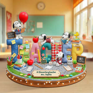 Teacher Acrylic Plaque - Personalized Gifts For Teacher 06ohpu130625