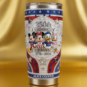 250th USA Anniversary 20oz Tumbler - Personalized Gifts For Patriots 03pgdt290426