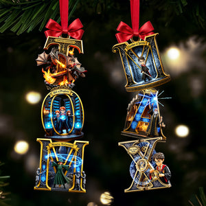 Magical Alphabet Ornament - Personalized Gift For Christmas Ornament 10HYLU211025