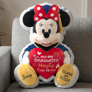 Cute Mouse Graduation Pillow - Personalized Gifts For Graduates 03natn130526