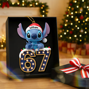 Alien Says Six Seven Acrylic Ornament - Personalized Christmas Gifts 04OHQN181125