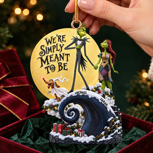 Spooky Christmas Duo Ornament - Personalized Gifts For Couple 07ohdt161026