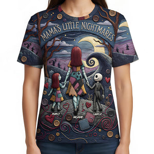 Spooky Mom and Kids Shirt - Personalized Gifts For Mother 03nadt040426-Homacus