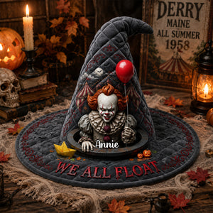 Creepy Halloween Quilted Witch Hat Personalized Gifts 04TYDH120826