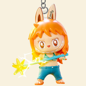 Adventure Bunny Keychain Personalized Gifts For Fans 01HUDT190625