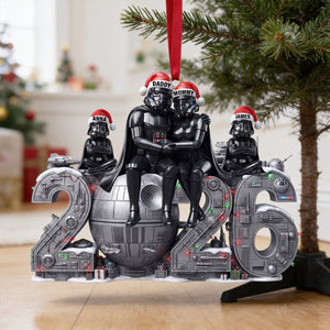Space Christmas Ornament - Personalized Gifts For Family 05tytn040926