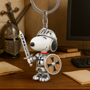 Faithful Knight Acrylic Keychain - Personalized Gifts For Christian 04NAPU100725