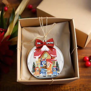 Sweetest Family Moments Ornament - Personalized Christmas Gifts For Family 05PGLU230925