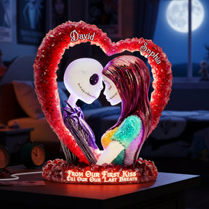 Romantic Skeleton Couple Light Box - Personalized Gifts For Couple 01hylu161225