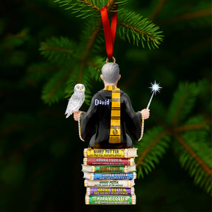 Book Lover Ornament - Personalized Gifts For Book Lovers 01ohlu301025