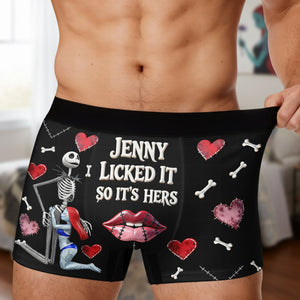 Naughty Couple Men's Boxers - Personalized Gifts For Him 06ohqn261225