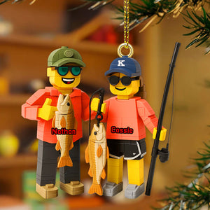 Personalized Gifts For Fishing Lovers, Fishing Custom Photo Acrylic Ornament 04pgmg120925