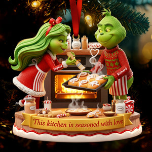 Baking Couple Christmas Ornament – Personalized Gifts For Couple 01paqn241025