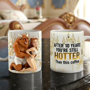 Hotter Than This Coffee Mug - Personalized Gifts For Couple 06tglu051225