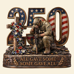 250 Memorial Tribute Acrylic Plaque Personalized Gifts For Veterans 02TYDT020326