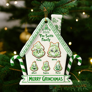 Whimsical Family Christmas Ornament – Personalized Gifts For Family 02pgqn150925
