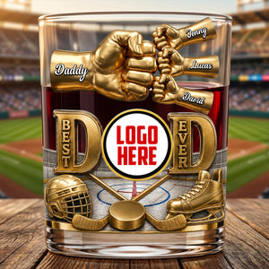The Victory Pour Sports Whiskey Glass - Personalized Gifts For Dad 03NATN020626