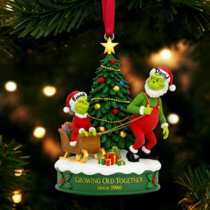 Personalized Christmas Gifts For Old Couple Acrylic Ornament 10tolu041125