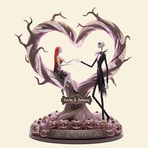 Gothic Couple Light Box Personalized Gifts For Couple 03KIDT251125