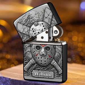 Creepy Movie Lighter - Personalized Gifts For Horror Movie Fans 01huqn070825