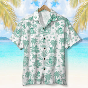 Cartoon Alien Personalized Gifts For Movie Fans Hawaiian Shirt 04hutn170725