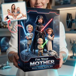 Custom Photo Fantastic Mom Troop Acrylic Plaque, Personalized Gifts For Moms 03qhlu260326
