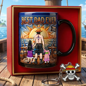Dad And His Little Adventures Crew Magic Mug - Personalized Gifts For Dads 01tgqn240426
