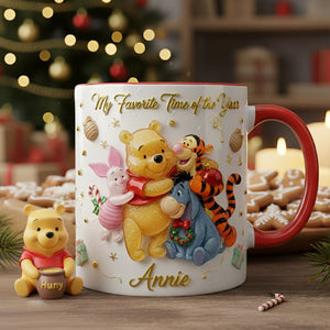 Favorite Time Together Accent Mug  - Personalized Gifts For Cartoon Lovers 05PGLU221025