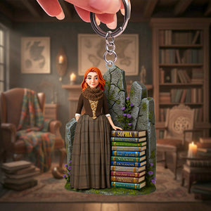 Book Keychain - Personalized Gifts For Book Lovers 02hutn200126