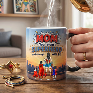 Fearless Guardian Mom Magic Mug - Personalized Gifts For Mothers 04natn140426