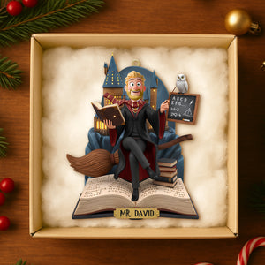 Personalized Gifts For Teacher Christmas Ornament 01natn031025