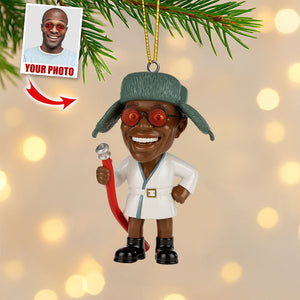Funny Christmas Ornament - Custom Photo Gifts For Loved Ones 06huti260825