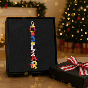 Teacher Alphabet Name Acrylic Ornament, Personalized Gifts For Christmas 02nata071125