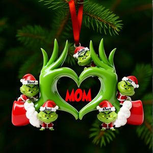 Fun Love Christmas Ornament - Personalized Gifts For Grandma & Other Family Members 02QHLU180925