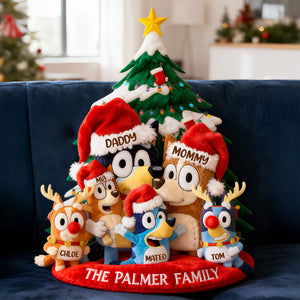 Family Together Christmas Pillow Personalized Gifts For Family 04QHDT081125