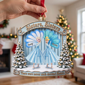 Sisters Christmas Ornament - Personalized Gifts For Christmas 02natn161026