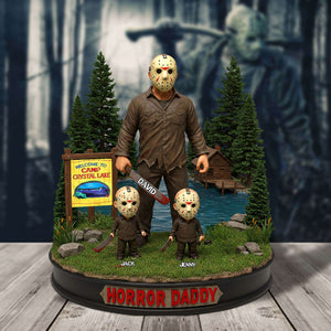 Horror Dad Acrylic Plaque - Personalized Gifts For Father's Day Plaque 031QHTN050525-Homacus