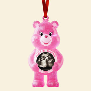 Cute Pregnancy Ornament - Custom Photo Keepsake To Celebrate Motherhood 05qhqn300925