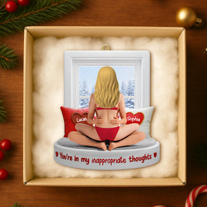 Personalized Funny Gifts For Couple Christmas Ornament 05ohtn151025